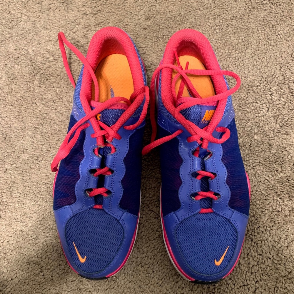Pink & Purple Nike Sneakers - Women’s 8.5
